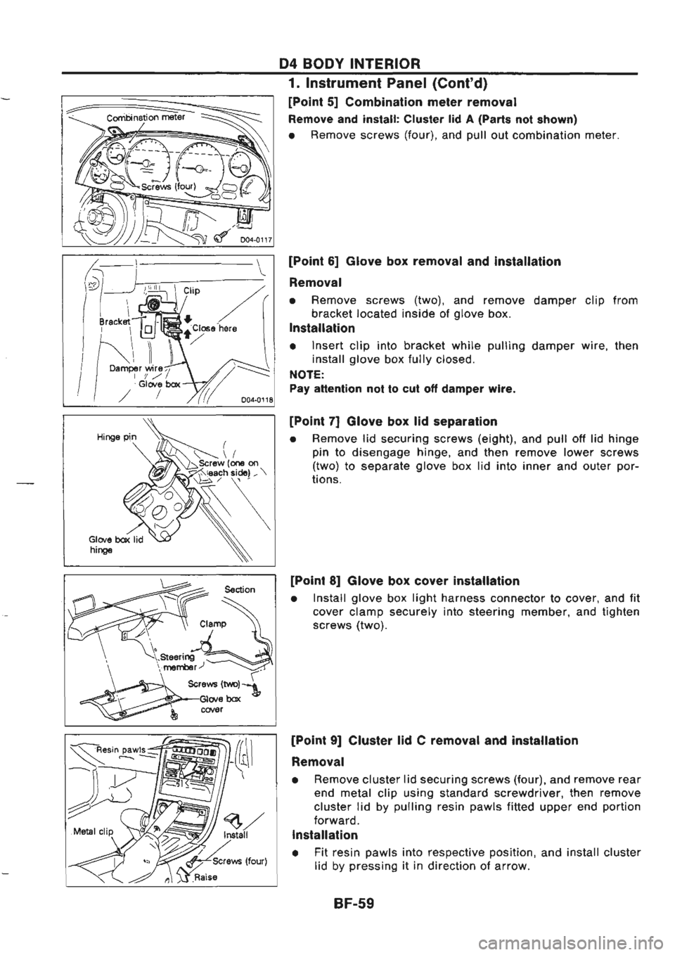 NISSAN GT-R 1989  Service Manual 