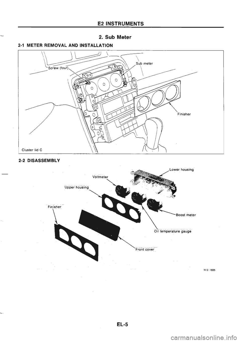 NISSAN GT-R 1989  Service Manual 