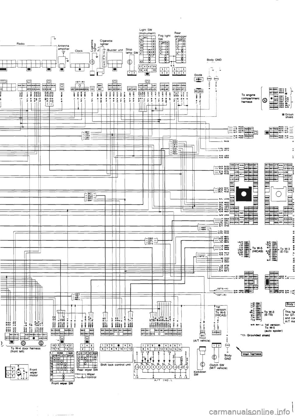 NISSAN GT-R 1989  Service Manual 