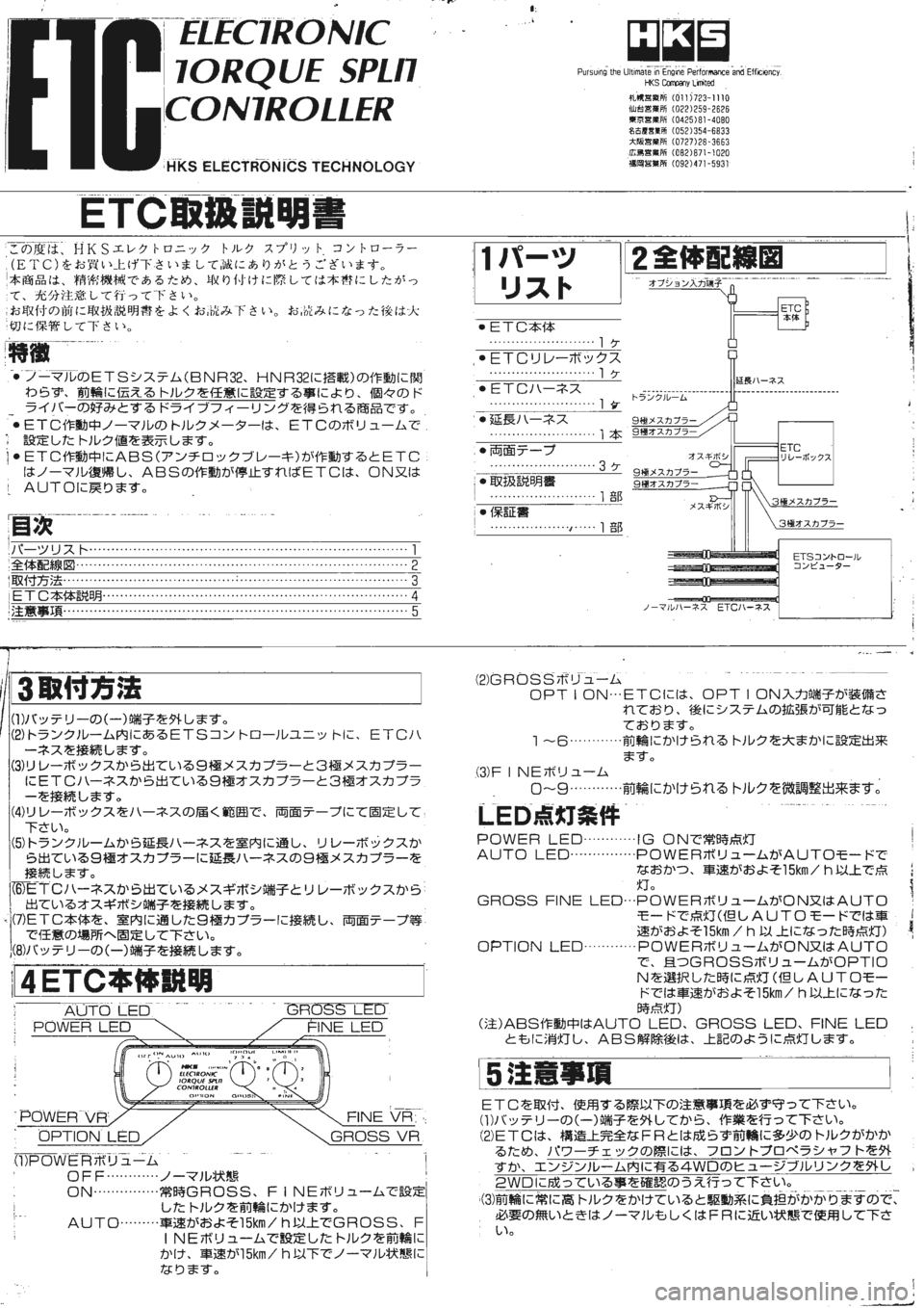 NISSAN GT-R 1989  Service Manual 