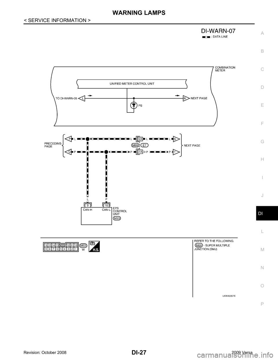 NISSAN LATIO 2009  Service Repair Manual DI
N
O P 