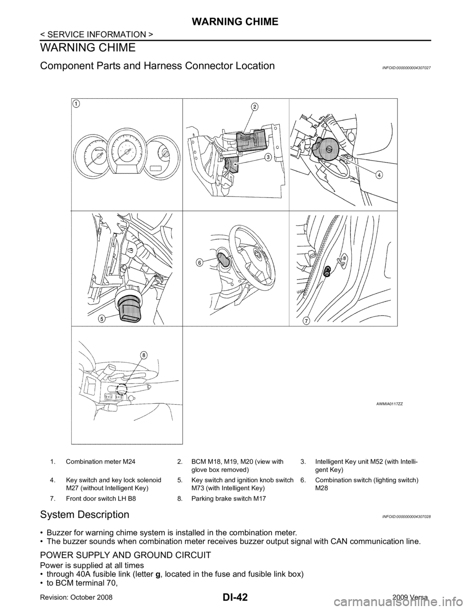 NISSAN LATIO 2009  Service Repair Manual 