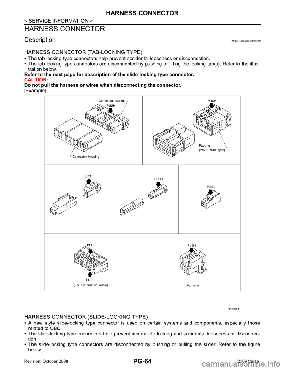 NISSAN LATIO 2009  Service Repair Manual 