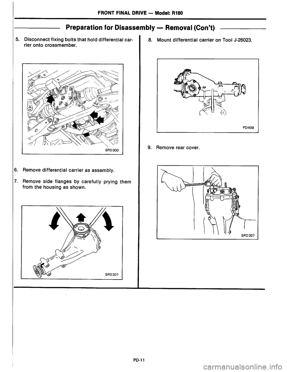 NISSAN PICK-UP 1983  Service Repair Manual Downloaded from www.Manualslib.com manuals search engine   