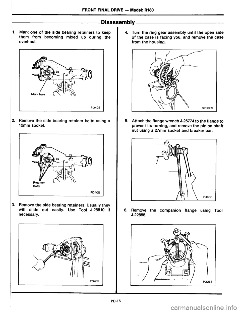 NISSAN PICK-UP 1983  Service Repair Manual Downloaded from www.Manualslib.com manuals search engine   