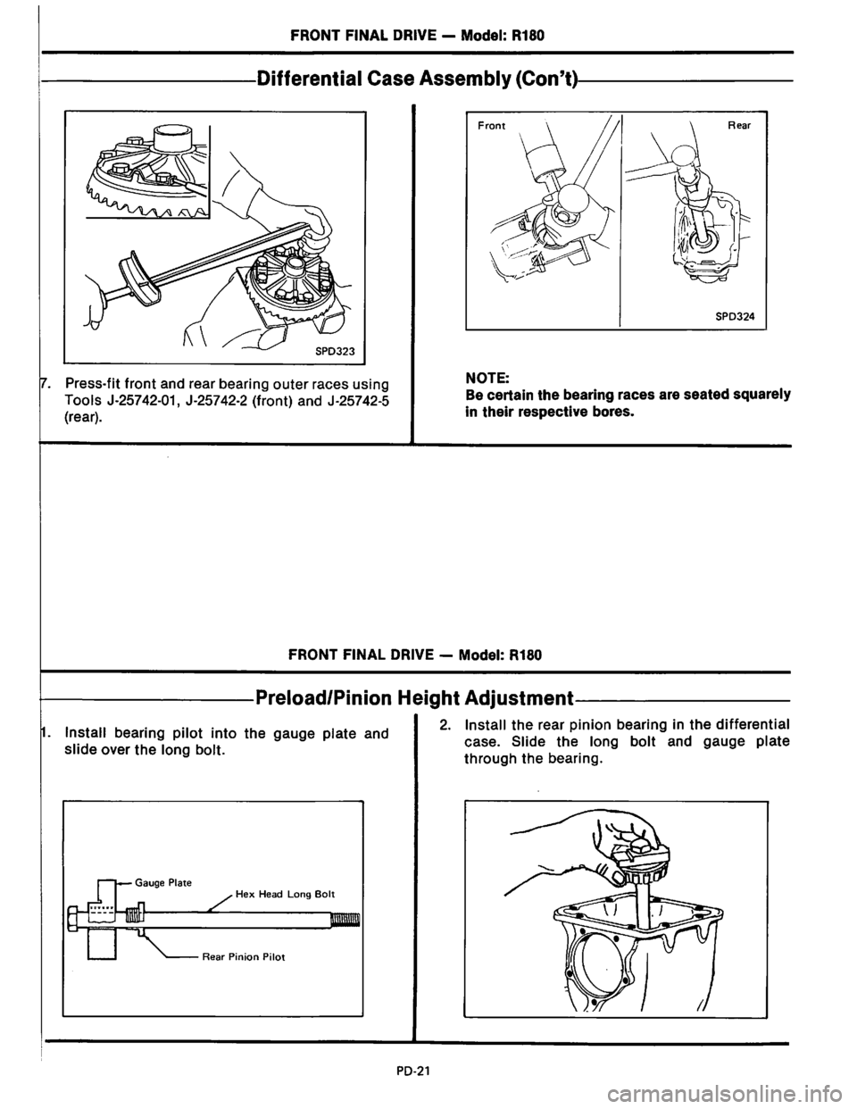 NISSAN PICK-UP 1983  Service Repair Manual Downloaded from www.Manualslib.com manuals search engine   