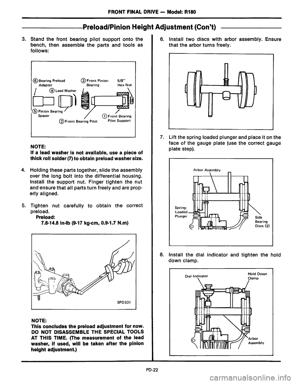 NISSAN PICK-UP 1983  Service Repair Manual Downloaded from www.Manualslib.com manuals search engine   