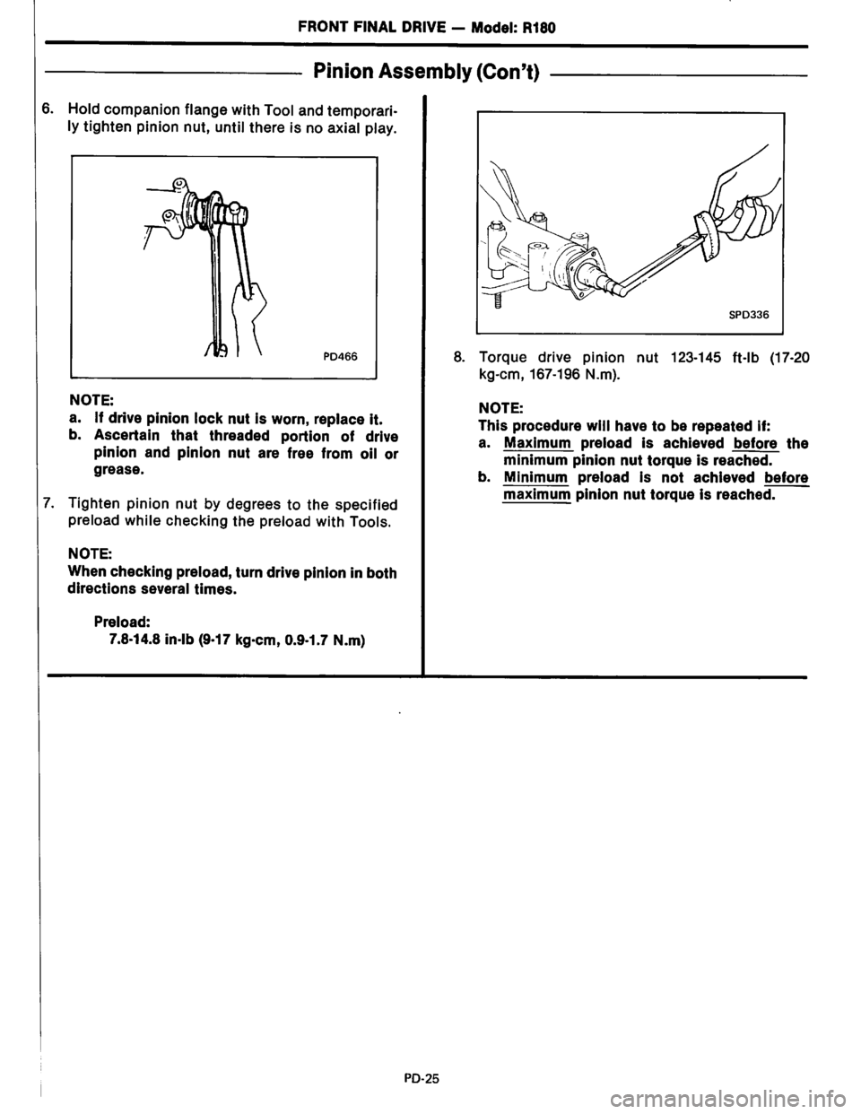 NISSAN PICK-UP 1983  Service Repair Manual Downloaded from www.Manualslib.com manuals search engine   