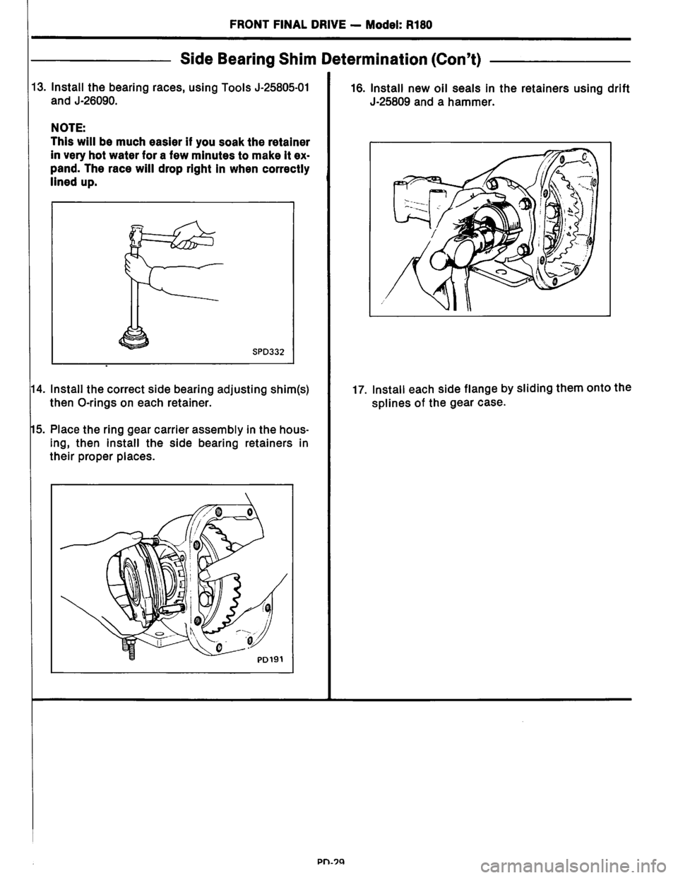 NISSAN PICK-UP 1983  Service Repair Manual Downloaded from www.Manualslib.com manuals search engine   