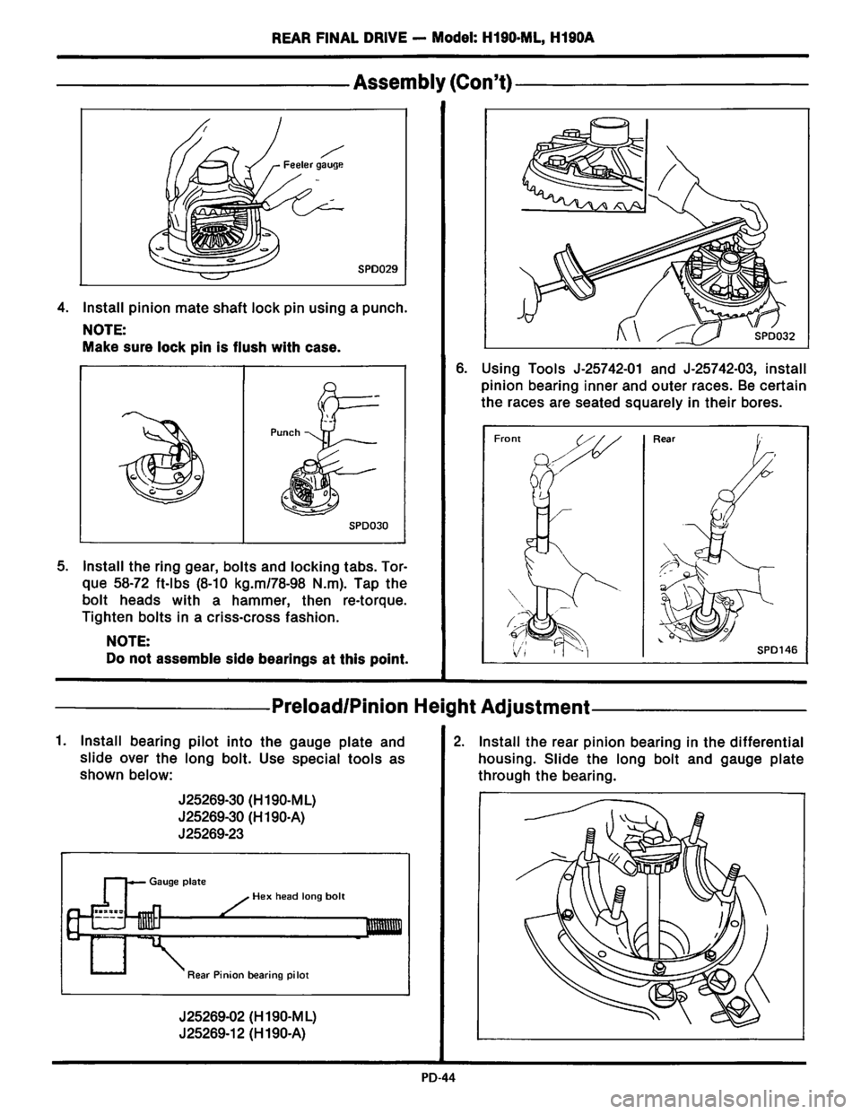 NISSAN PICK-UP 1983  Service Repair Manual Downloaded from www.Manualslib.com manuals search engine   
