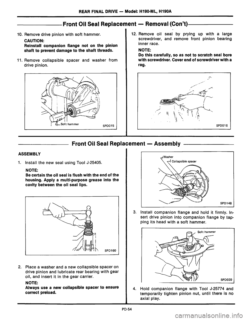 NISSAN PICK-UP 1983  Service Repair Manual Downloaded from www.Manualslib.com manuals search engine   