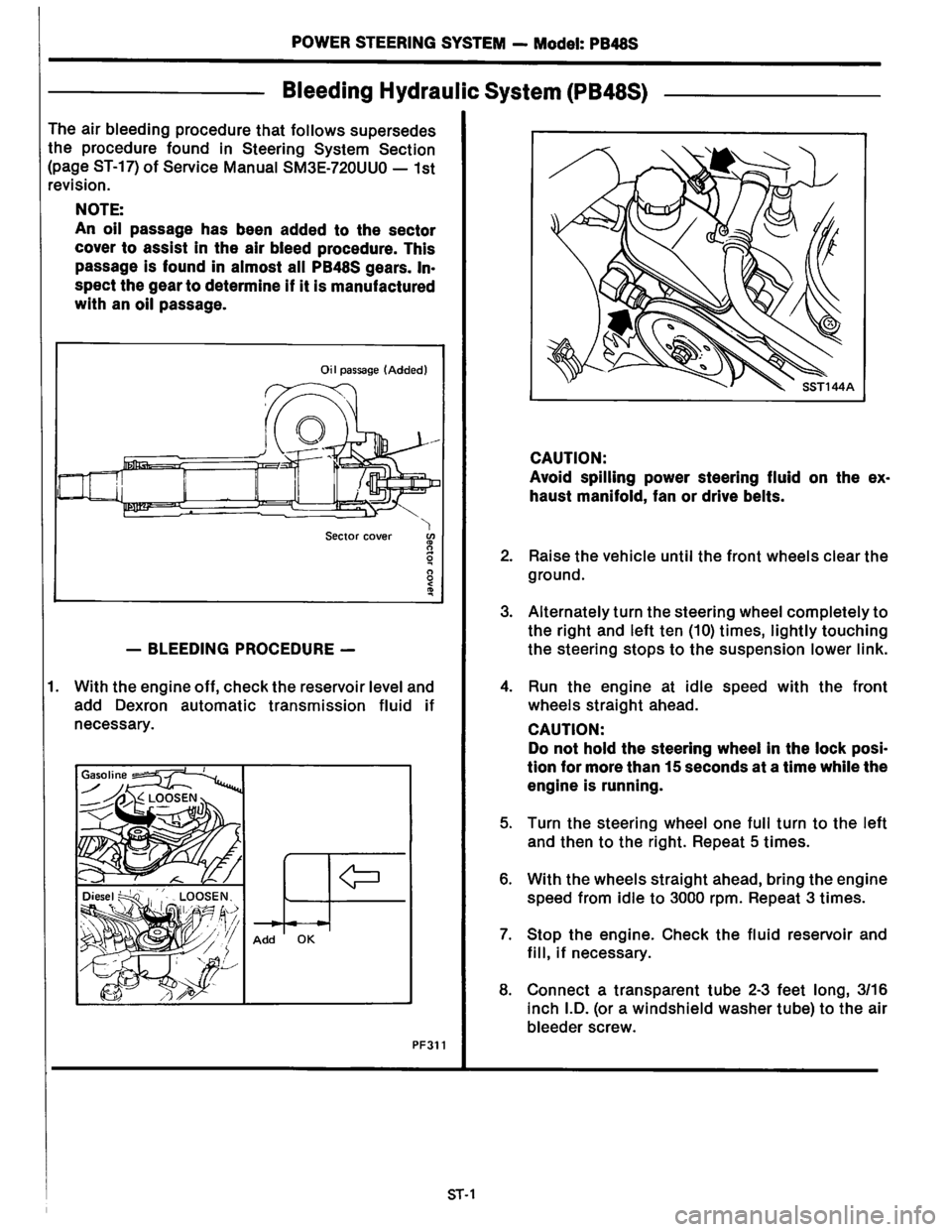 NISSAN PICK-UP 1983  Service Repair Manual Downloaded from www.Manualslib.com manuals search engine   