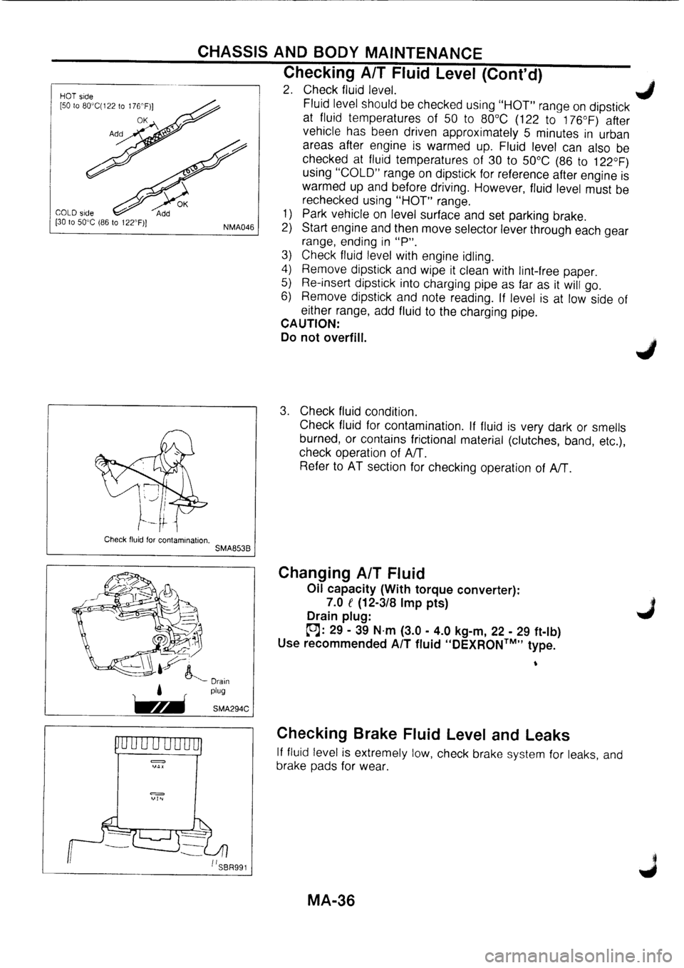 NISSAN PRIMERA 1998  Service Repair Manual 