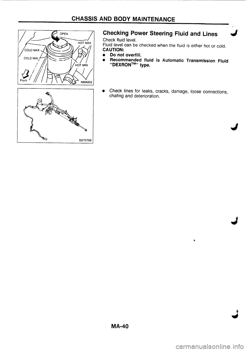 NISSAN PRIMERA 1998  Service Repair Manual 