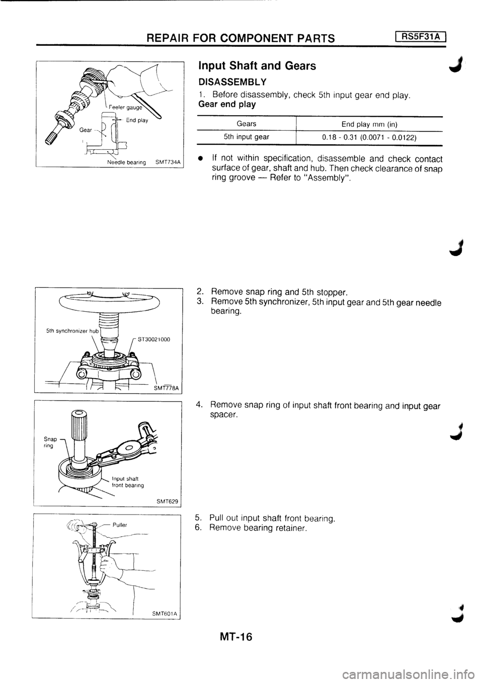 NISSAN PRIMERA 1998  Service Repair Manual 
