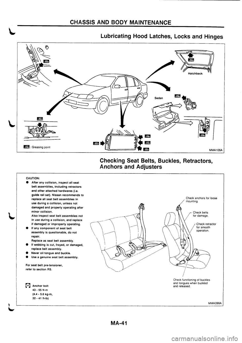 NISSAN PRIMERA 1998  Service Repair Manual 