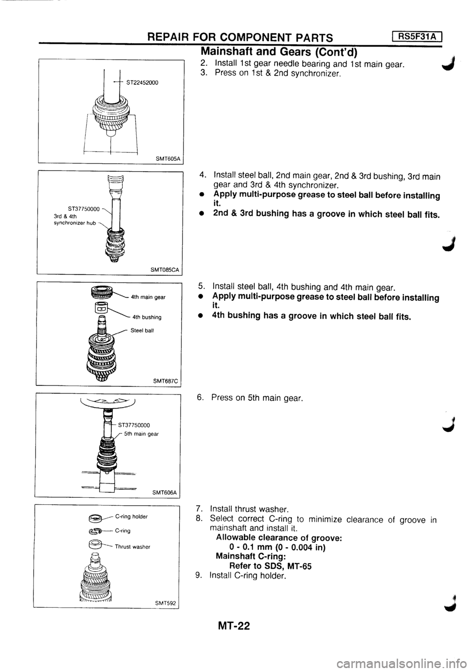 NISSAN PRIMERA 1998  Service Repair Manual 