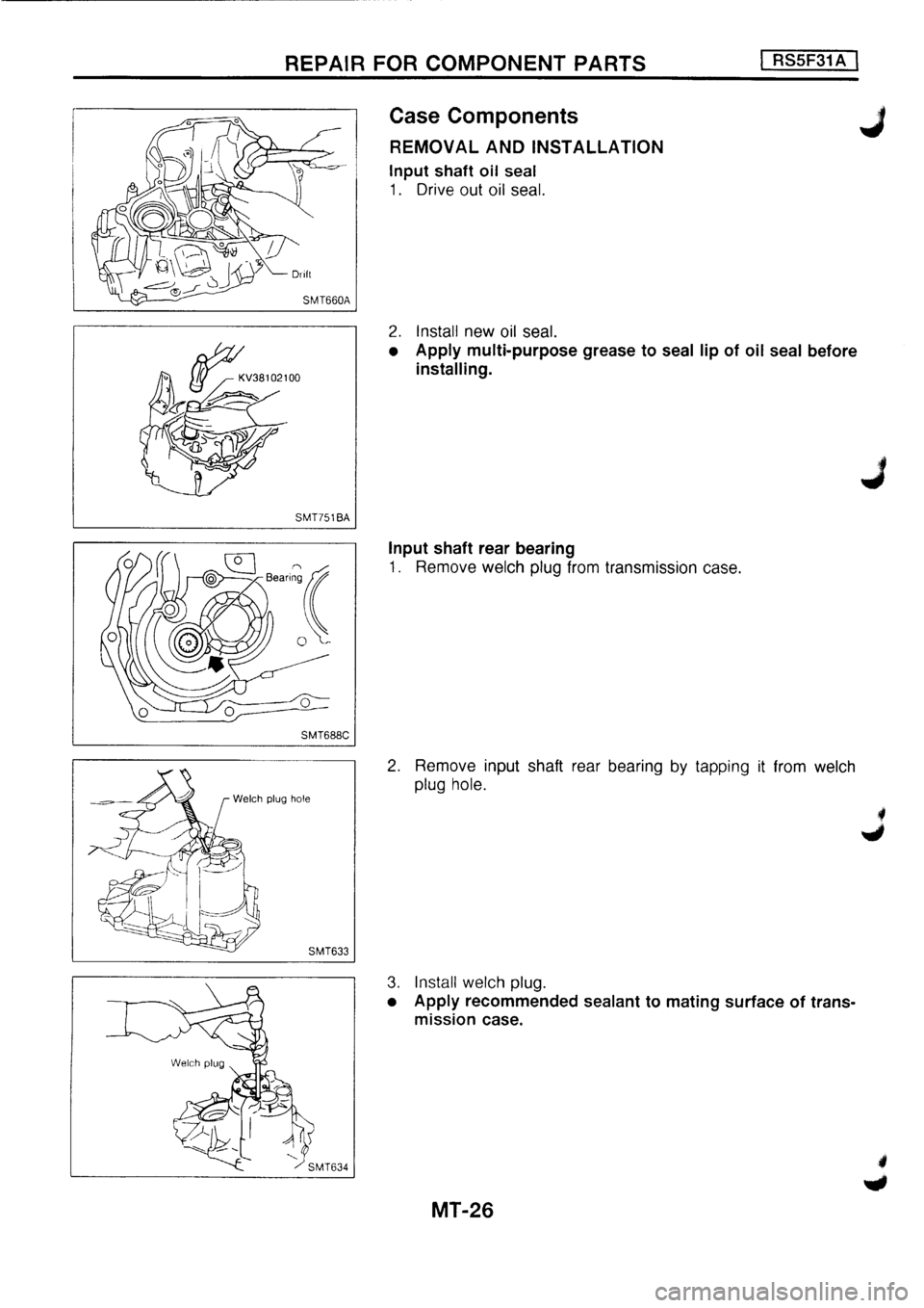 NISSAN PRIMERA 1998  Service Repair Manual 