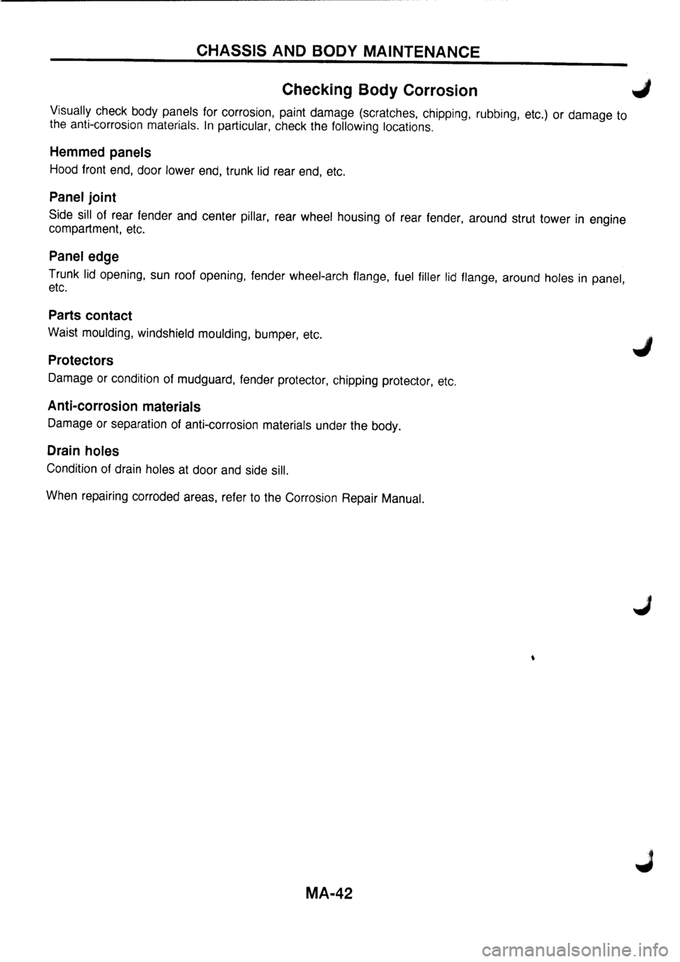 NISSAN PRIMERA 1998  Service Repair Manual 