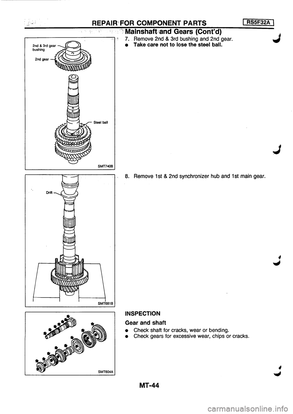 NISSAN PRIMERA 1998  Service Repair Manual 