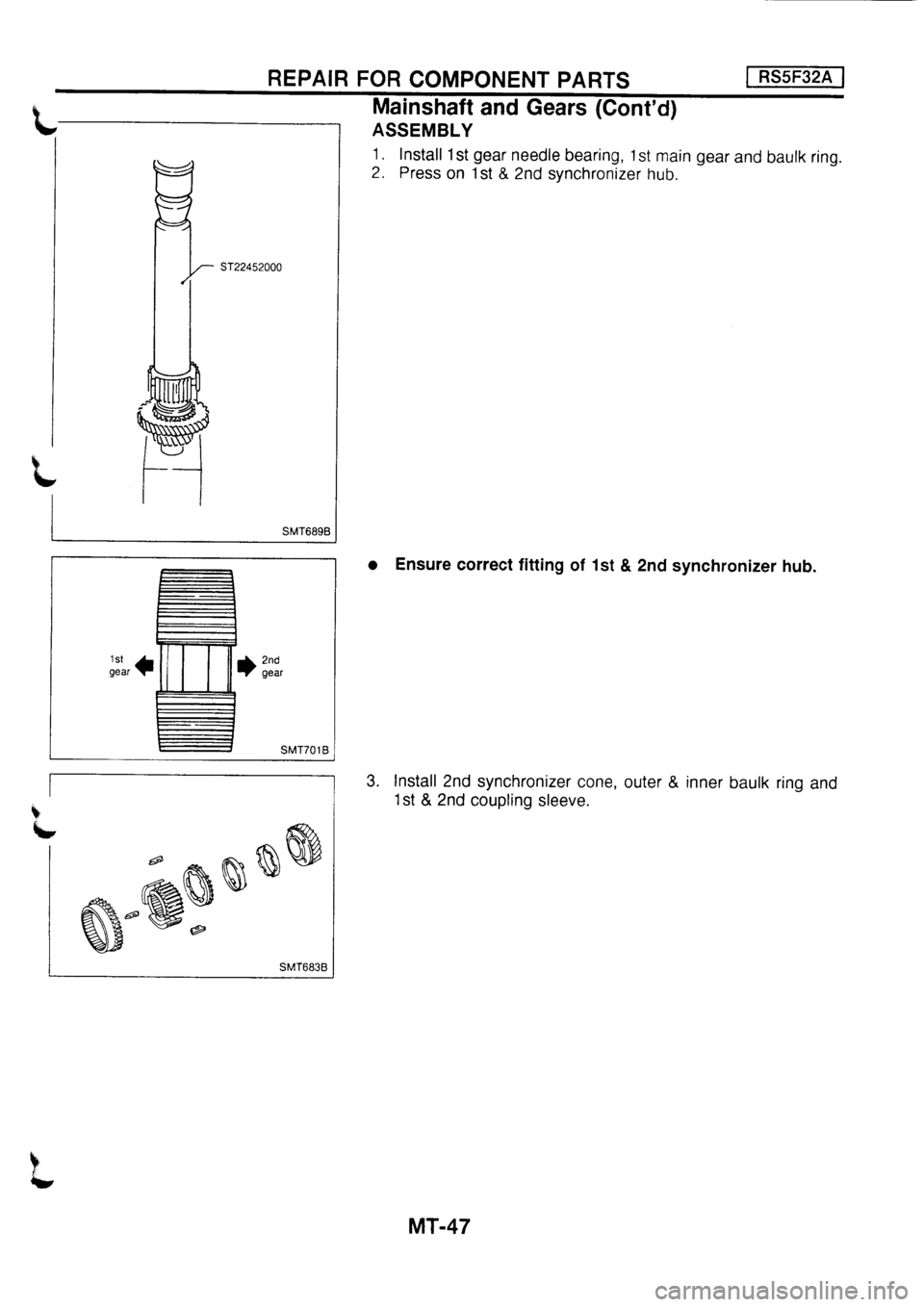 NISSAN PRIMERA 1998  Service Repair Manual 