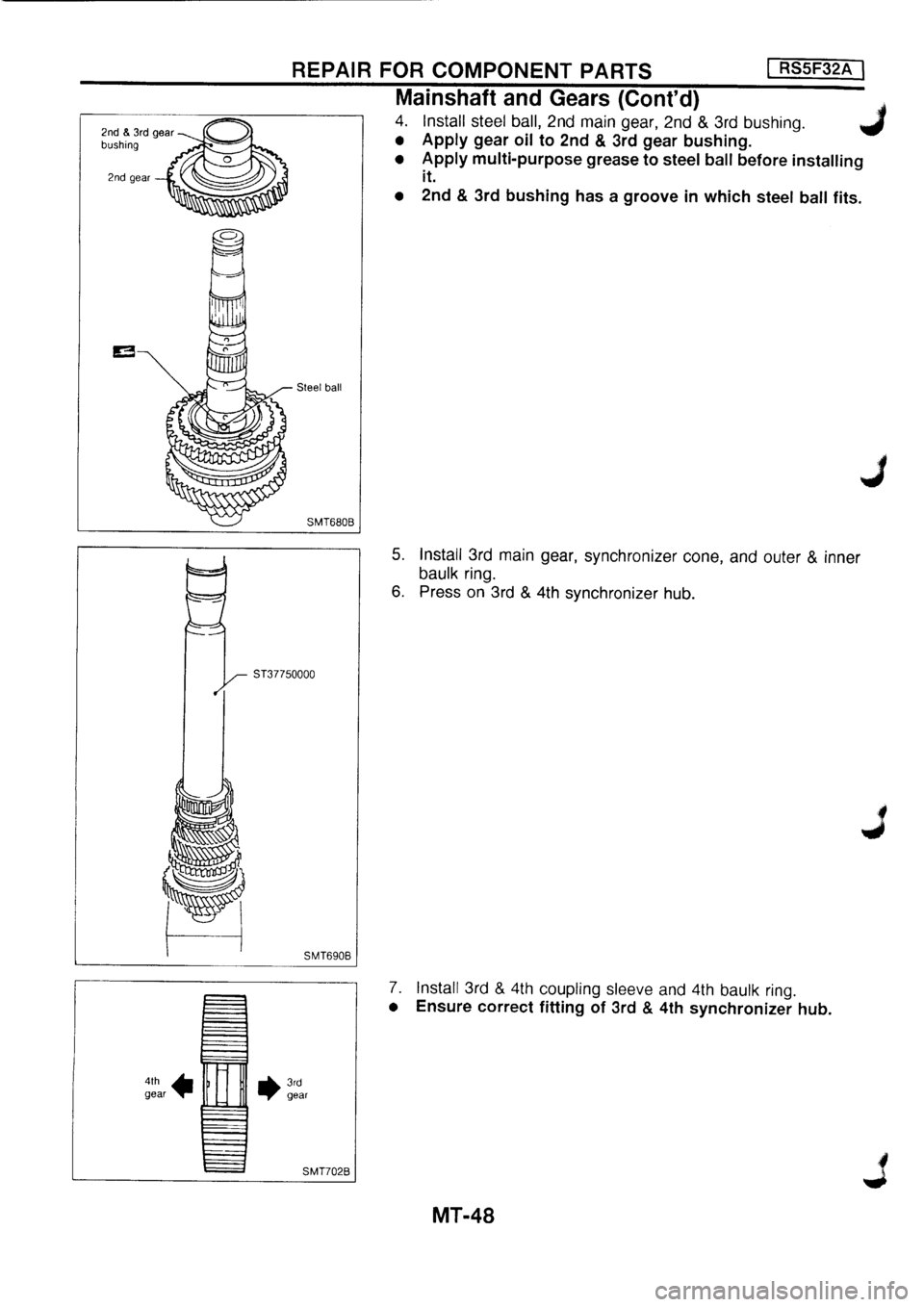 NISSAN PRIMERA 1998  Service Repair Manual 