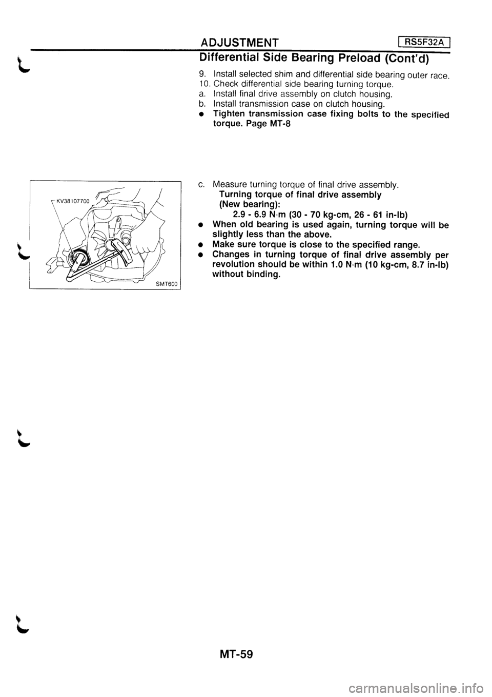 NISSAN PRIMERA 1998  Service Repair Manual 