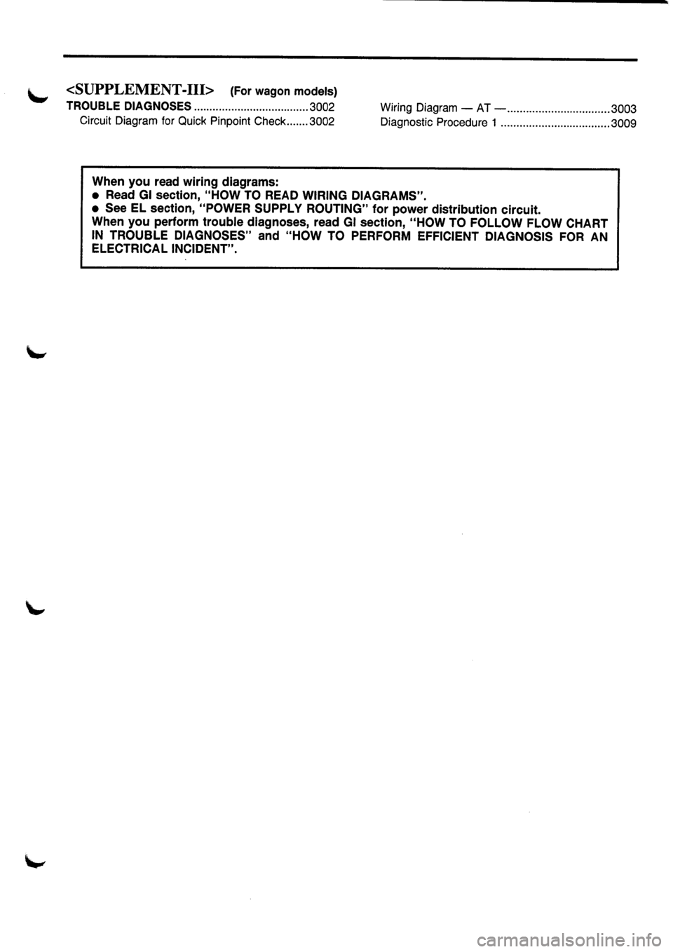 NISSAN PRIMERA 1998  Service Repair Manual 