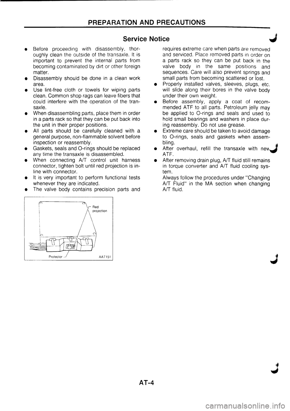 NISSAN PRIMERA 1998  Service Repair Manual 