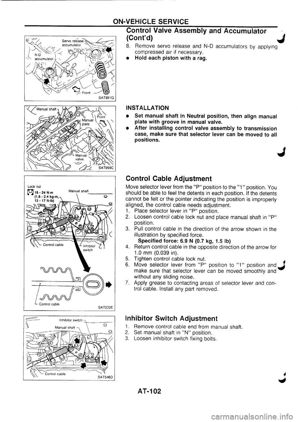 NISSAN PRIMERA 1998  Service Repair Manual 