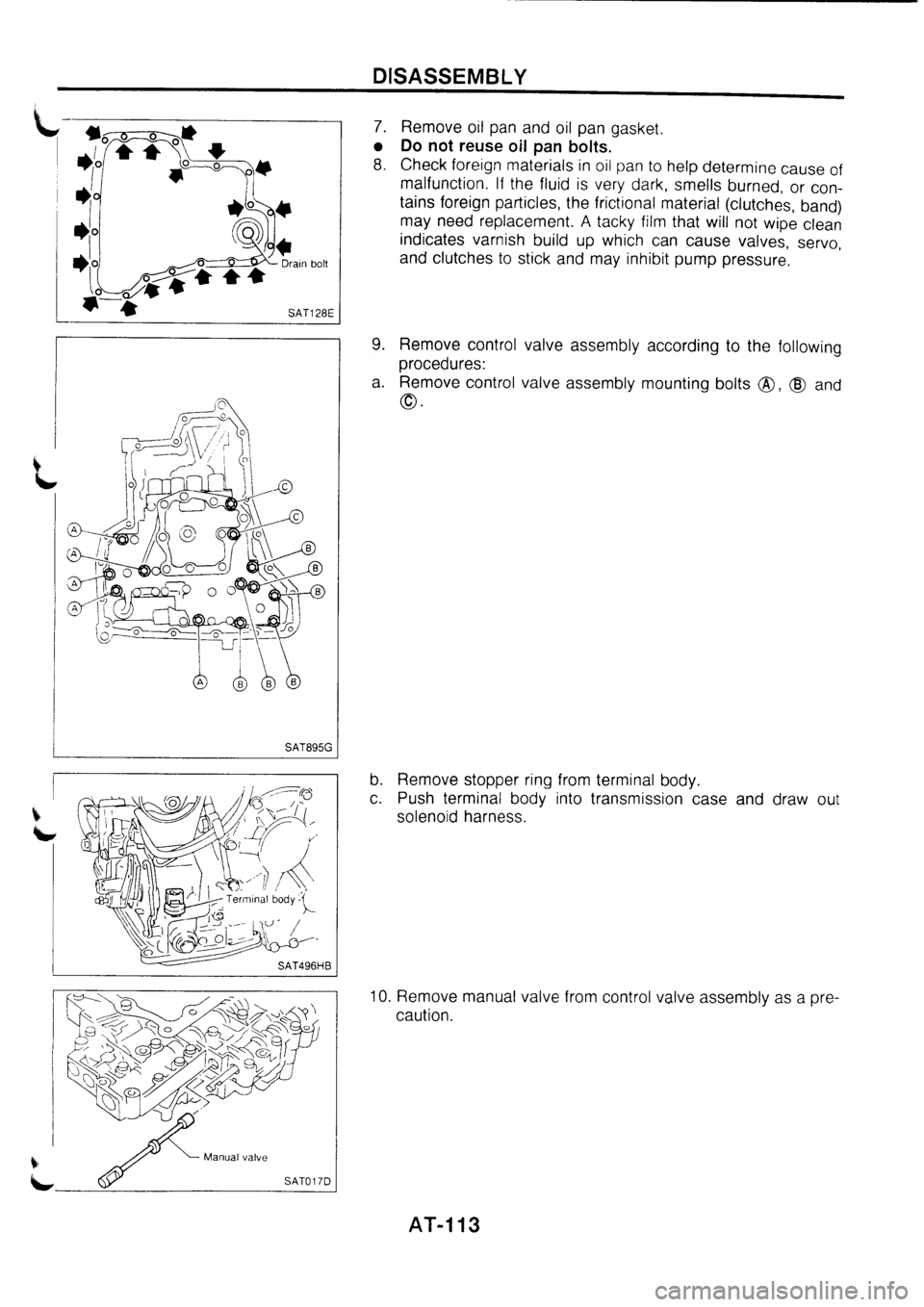 NISSAN PRIMERA 1998  Service Repair Manual 