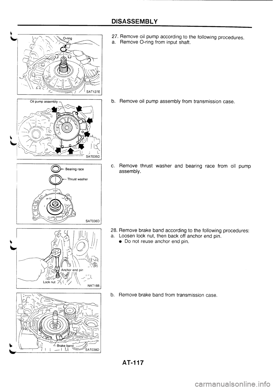 NISSAN PRIMERA 1998  Service Repair Manual 