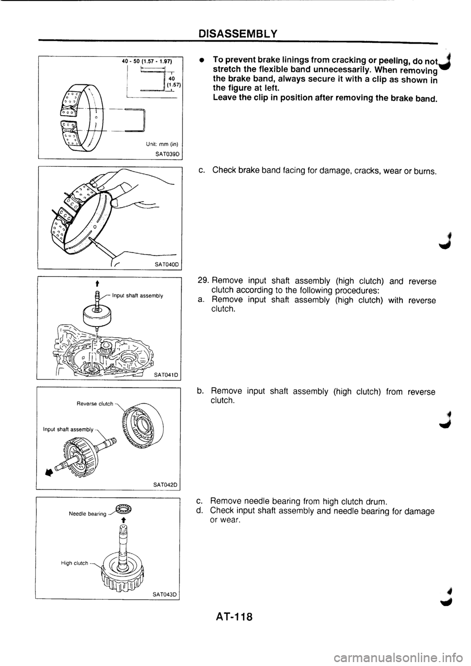 NISSAN PRIMERA 1998  Service Repair Manual 