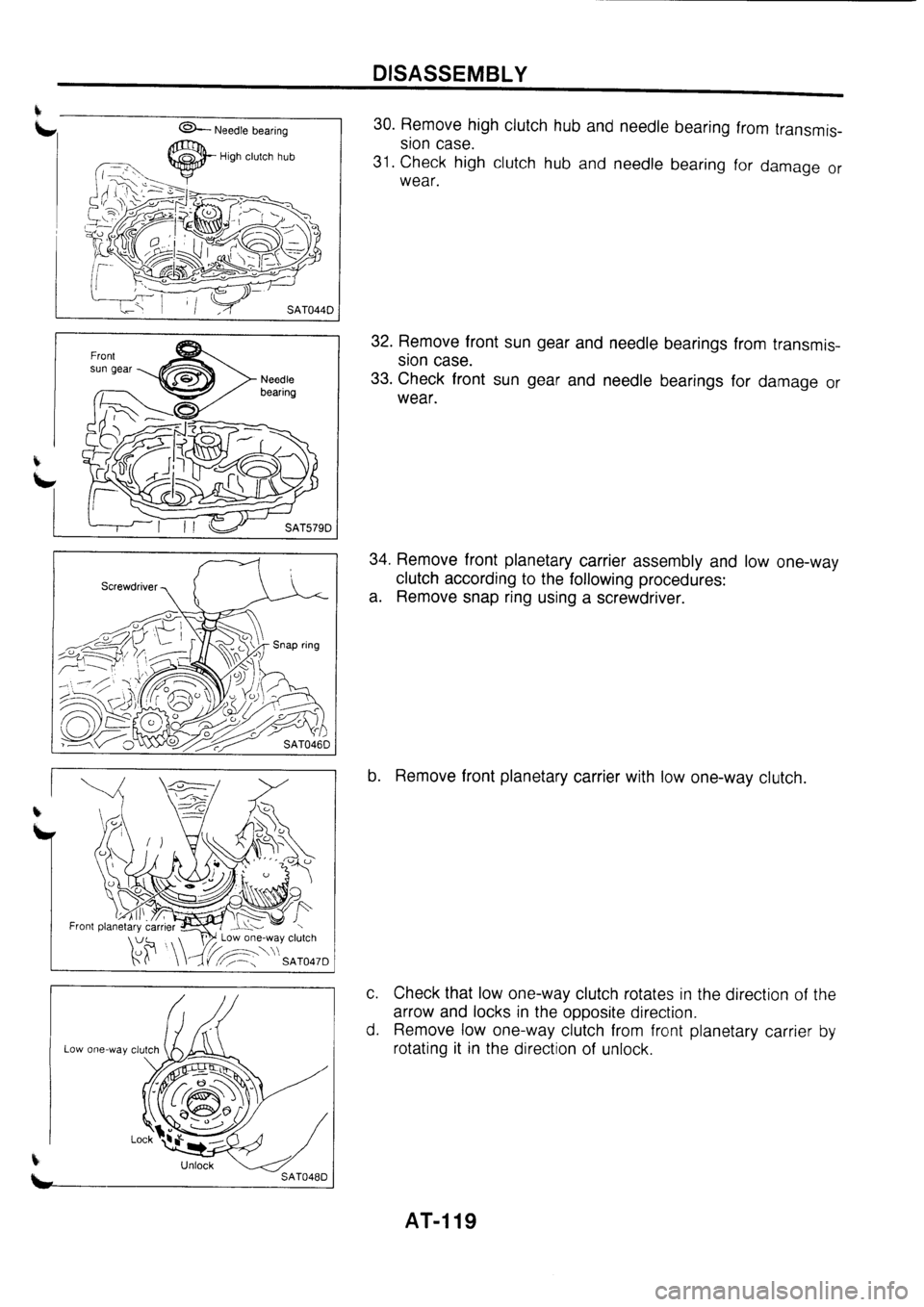 NISSAN PRIMERA 1998  Service Repair Manual 