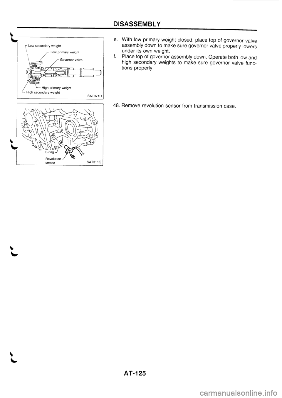 NISSAN PRIMERA 1998  Service Repair Manual 