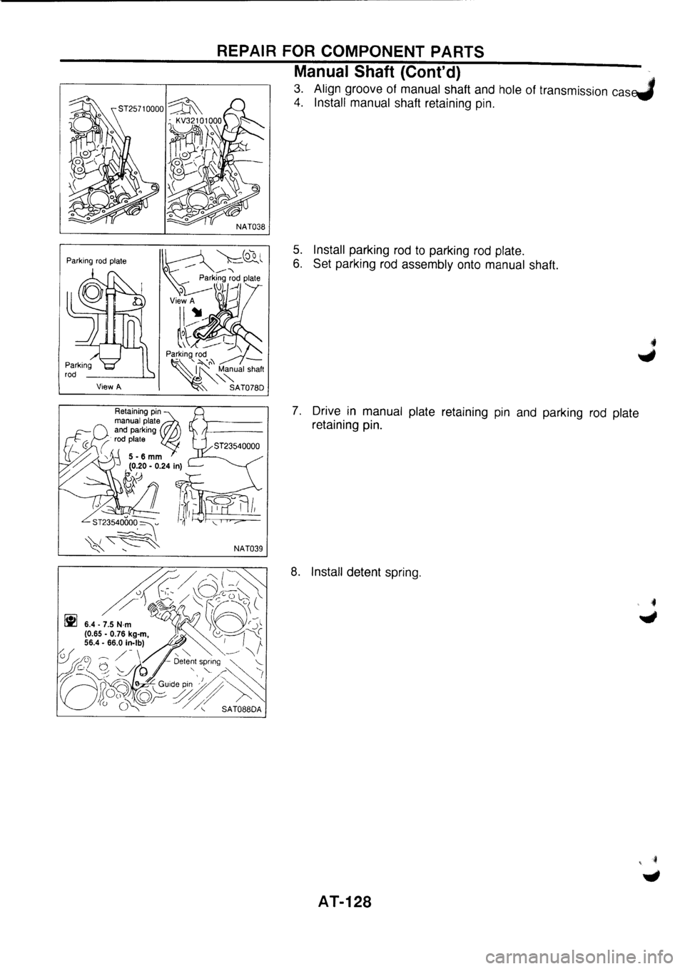 NISSAN PRIMERA 1998  Service Repair Manual 