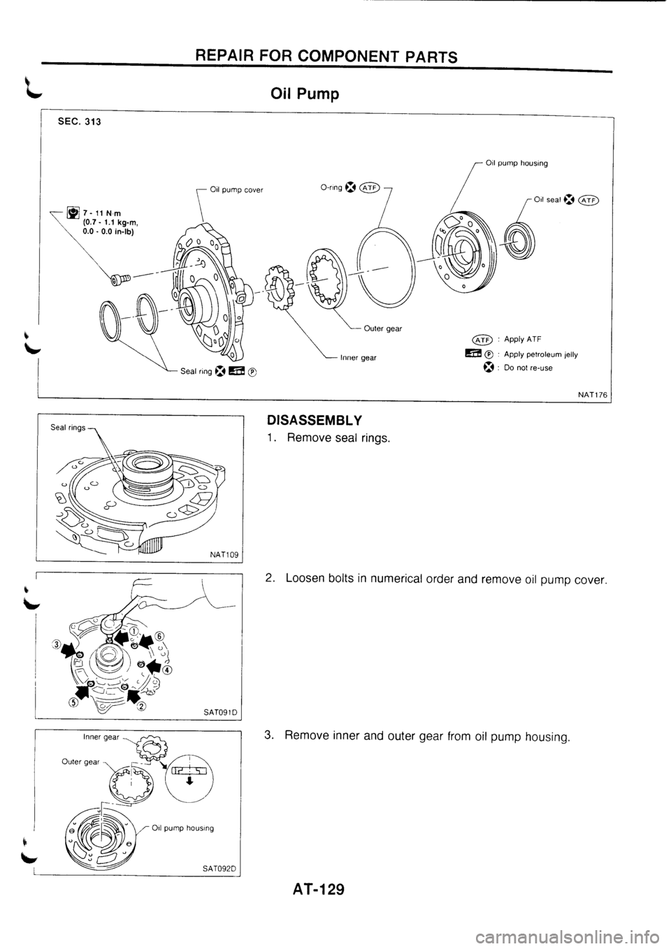 NISSAN PRIMERA 1998  Service Repair Manual 