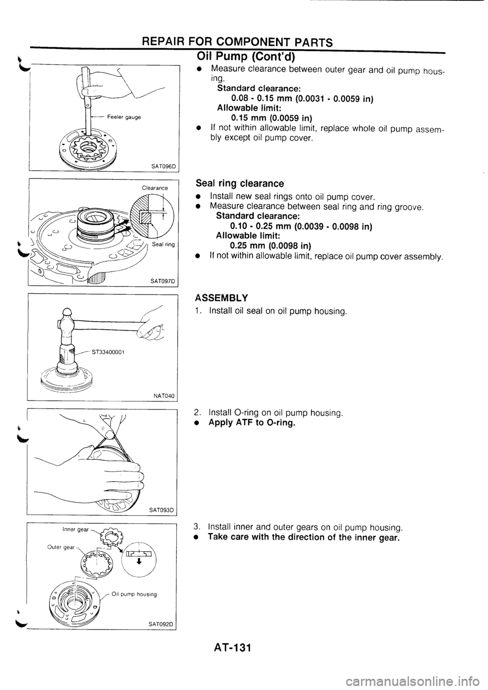 NISSAN PRIMERA 1998  Service Repair Manual 