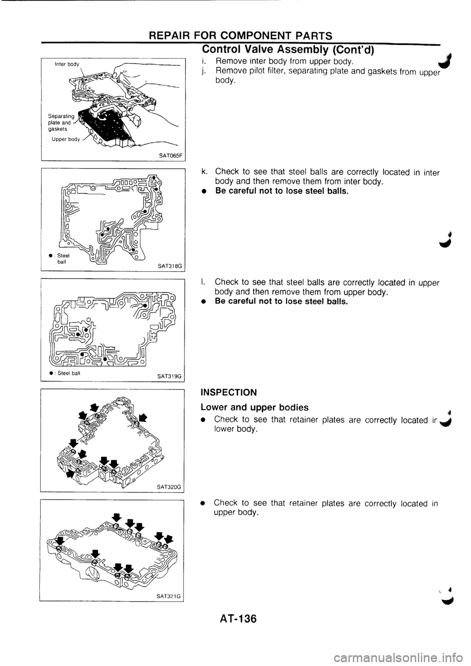 NISSAN PRIMERA 1998  Service Repair Manual 