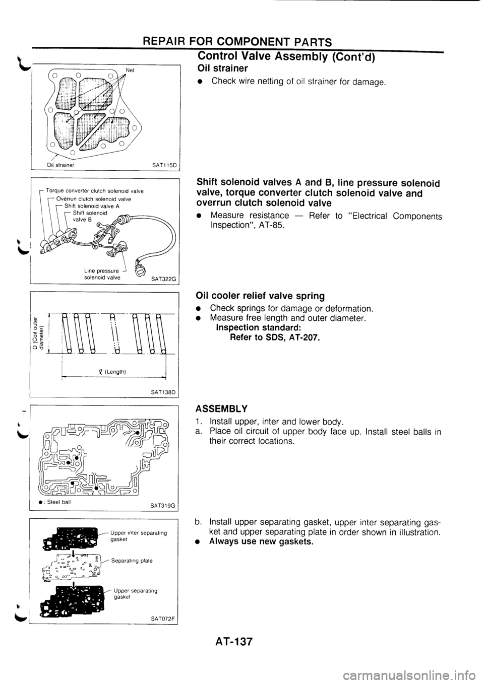 NISSAN PRIMERA 1998  Service Repair Manual 