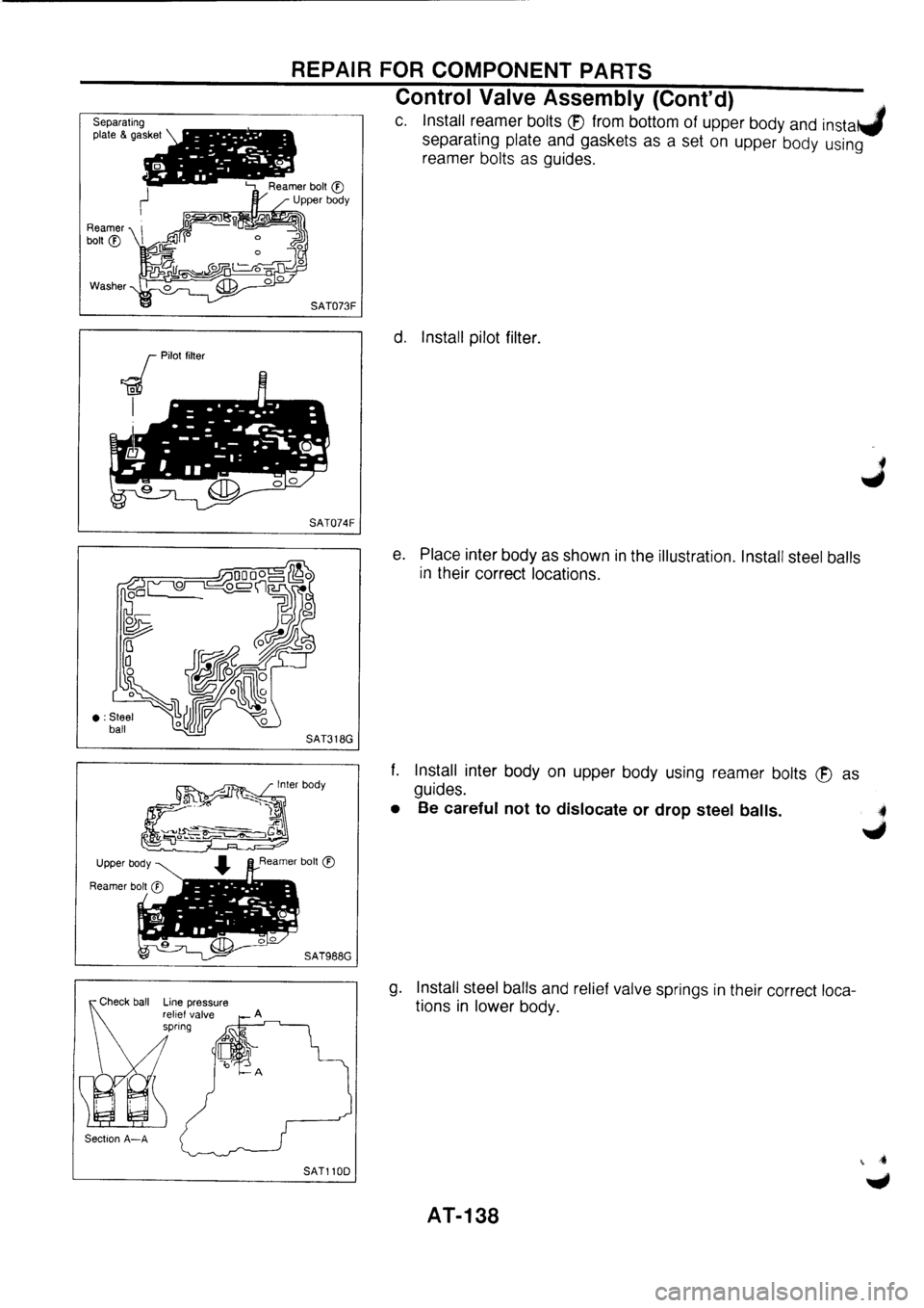 NISSAN PRIMERA 1998  Service Repair Manual 