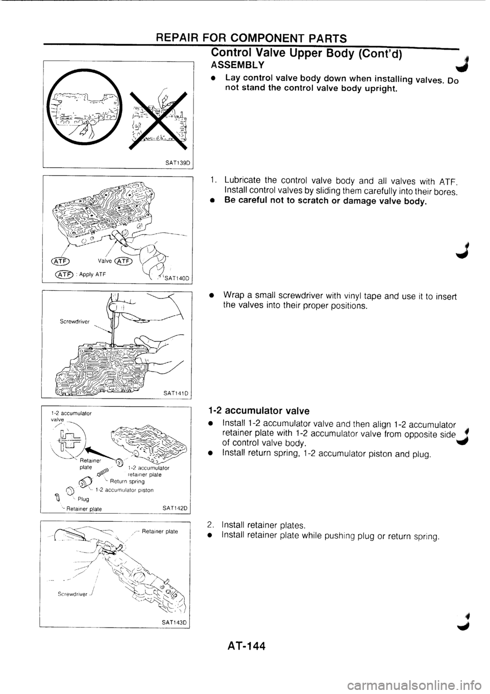 NISSAN PRIMERA 1998  Service Repair Manual 