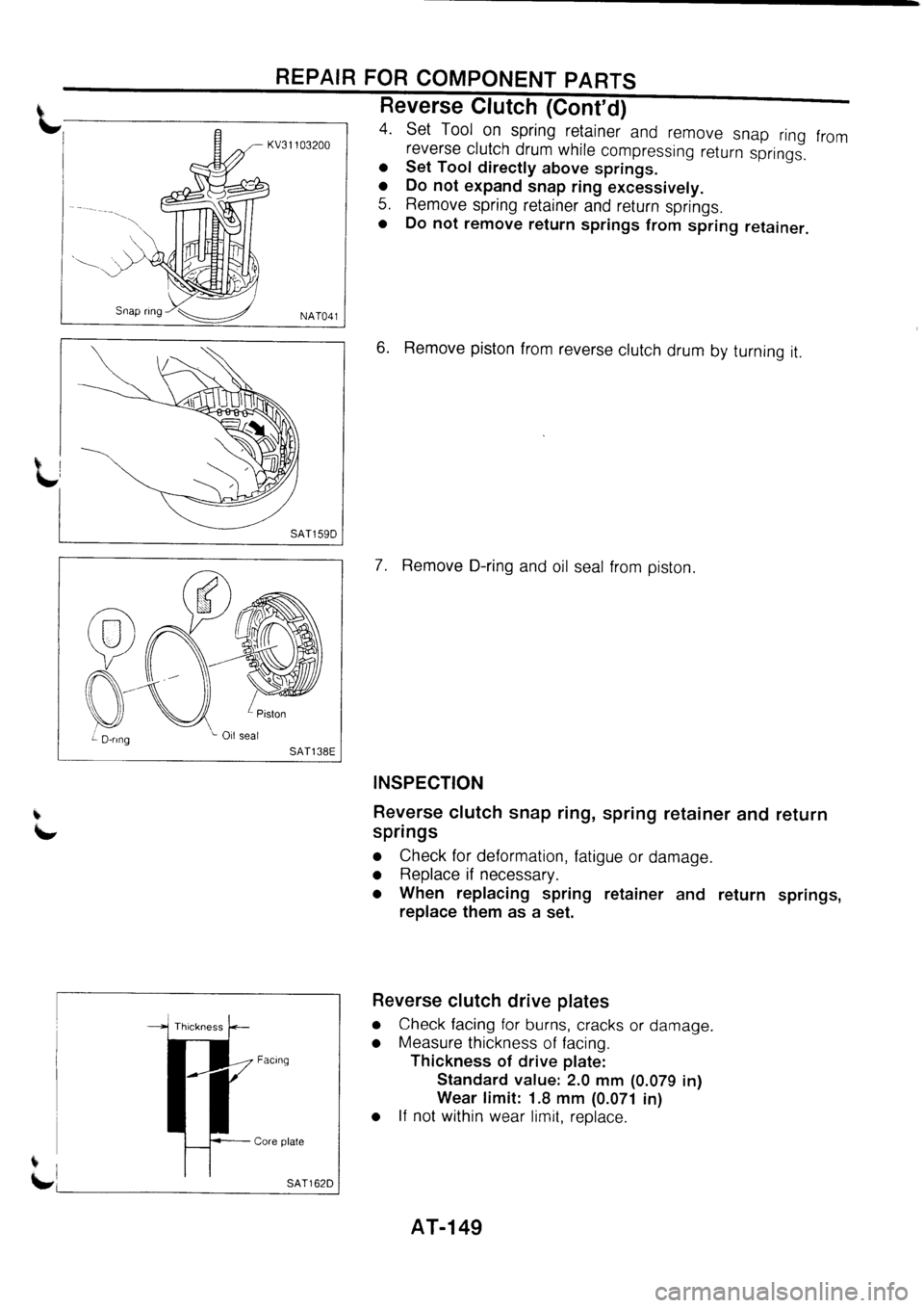 NISSAN PRIMERA 1998  Service Repair Manual 