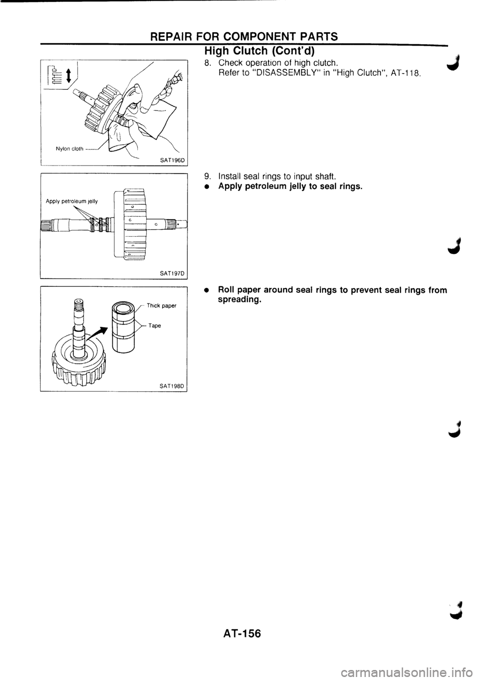 NISSAN PRIMERA 1998  Service Repair Manual 
