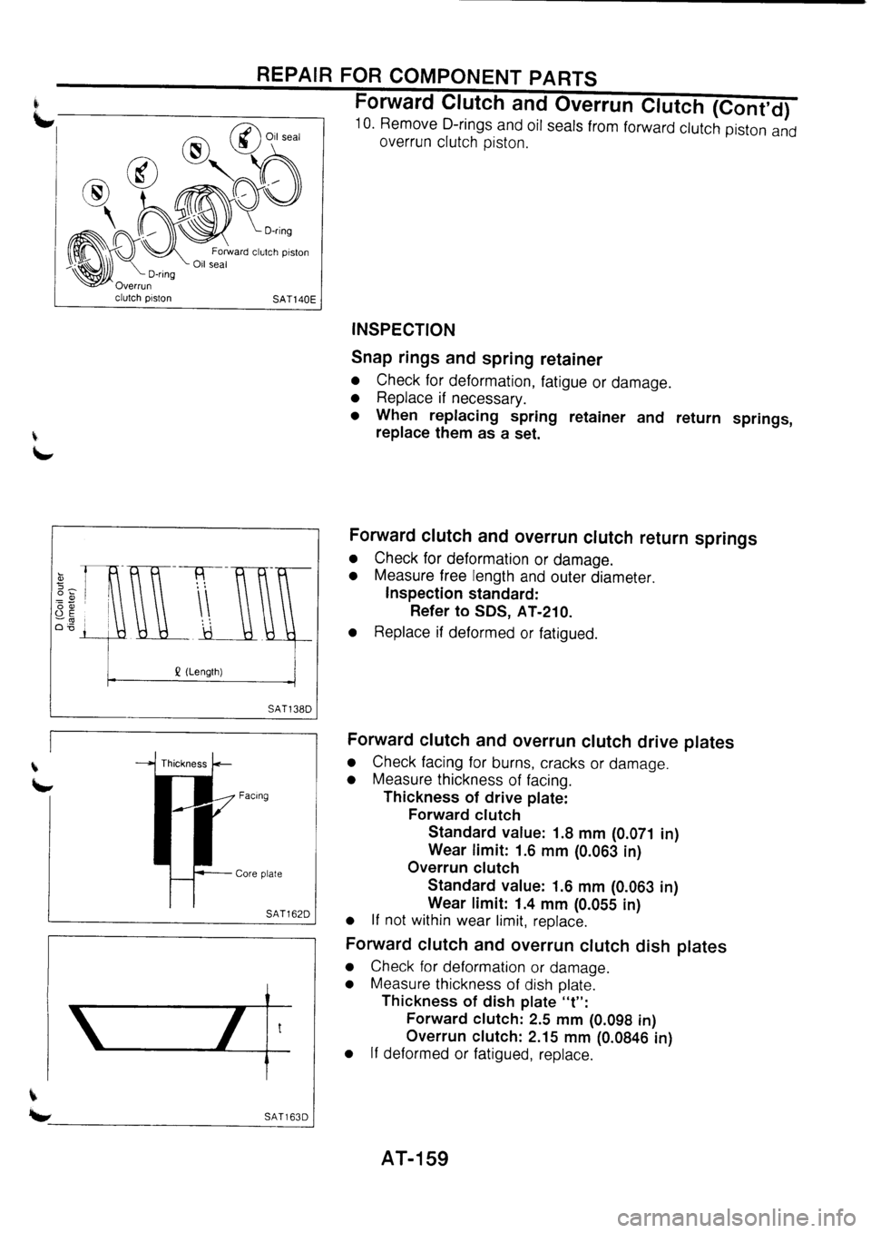 NISSAN PRIMERA 1998  Service Repair Manual 