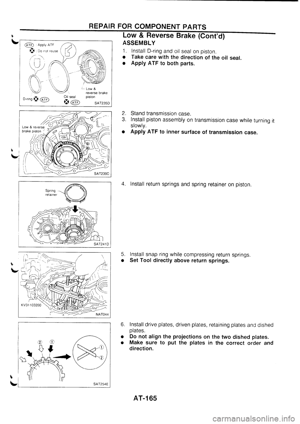 NISSAN PRIMERA 1998  Service Repair Manual 