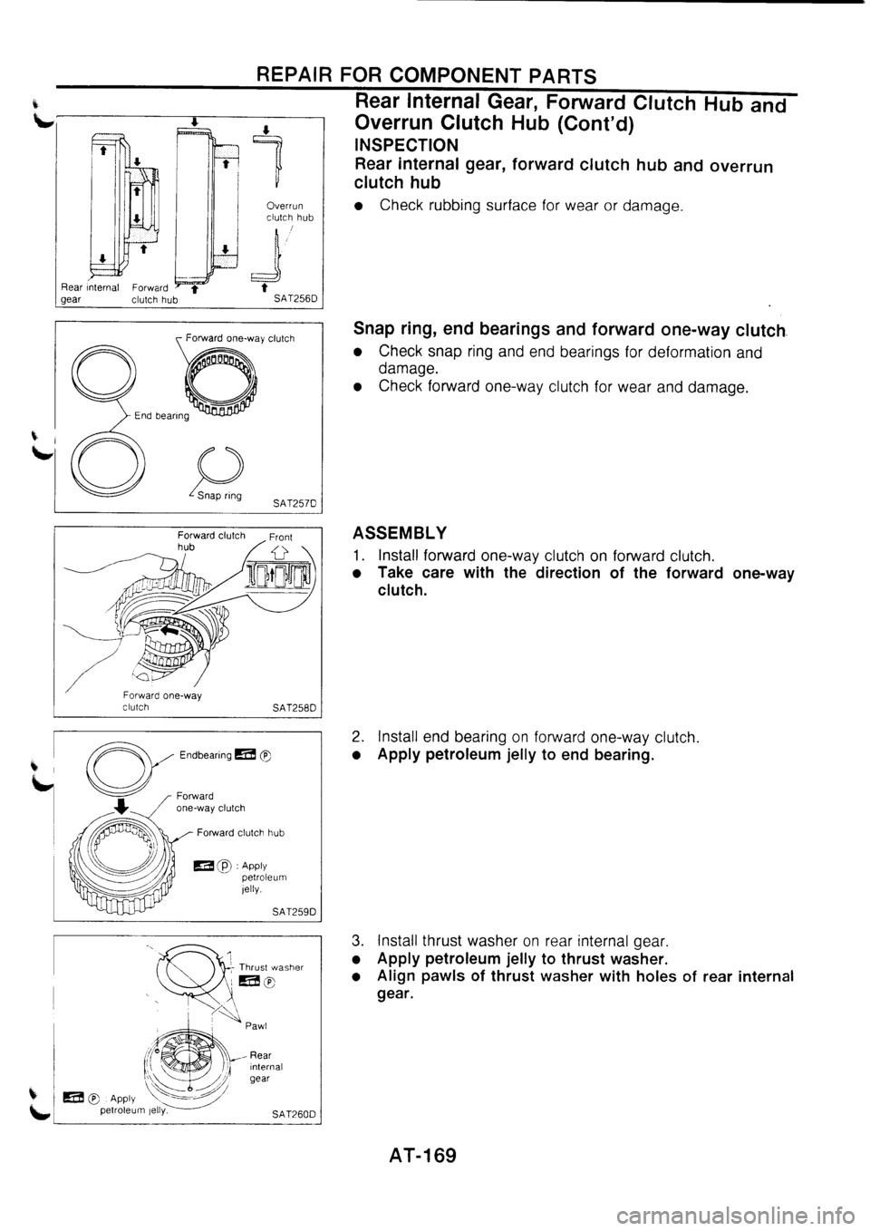 NISSAN PRIMERA 1998  Service Repair Manual 
