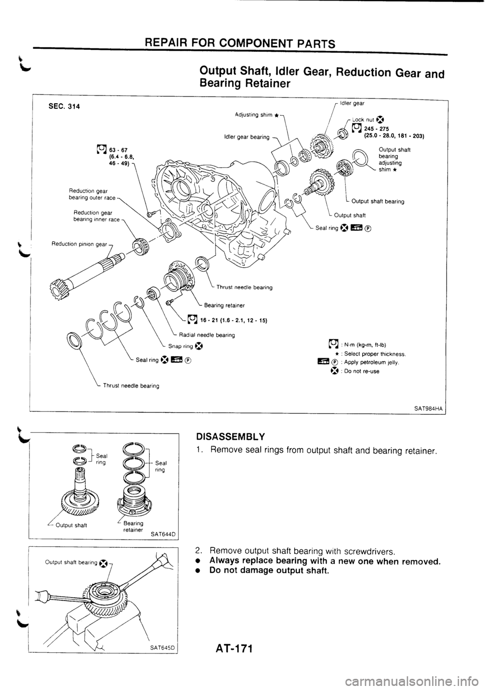 NISSAN PRIMERA 1998  Service Repair Manual 