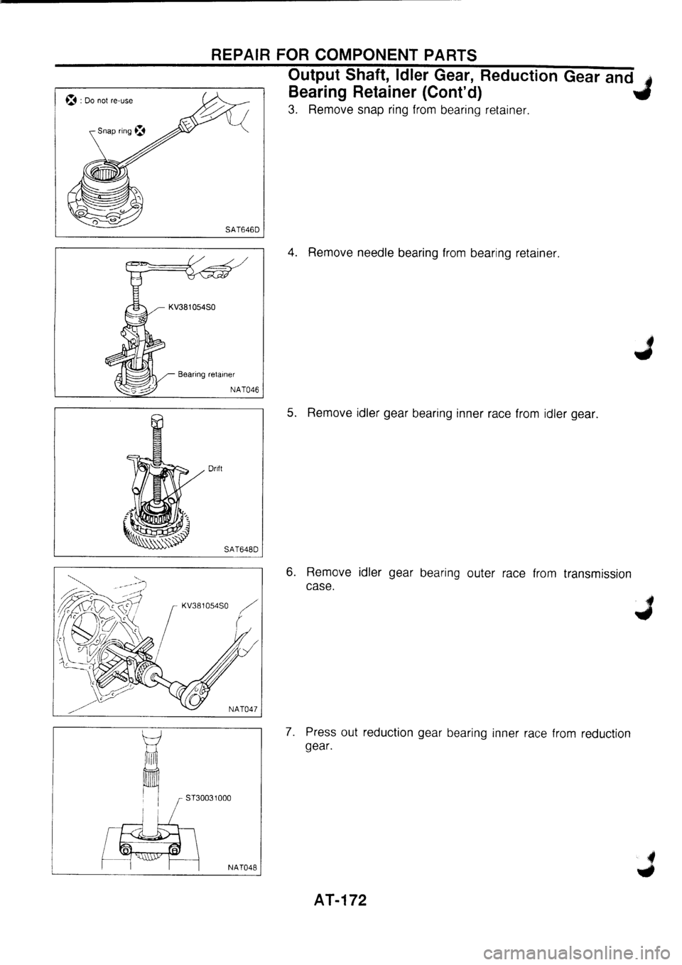 NISSAN PRIMERA 1998  Service Repair Manual 