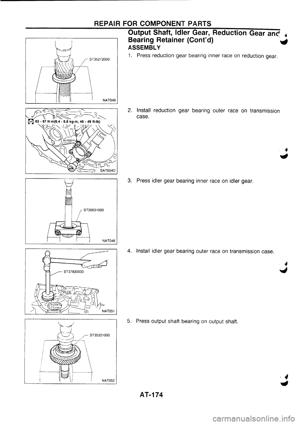 NISSAN PRIMERA 1998  Service Repair Manual 